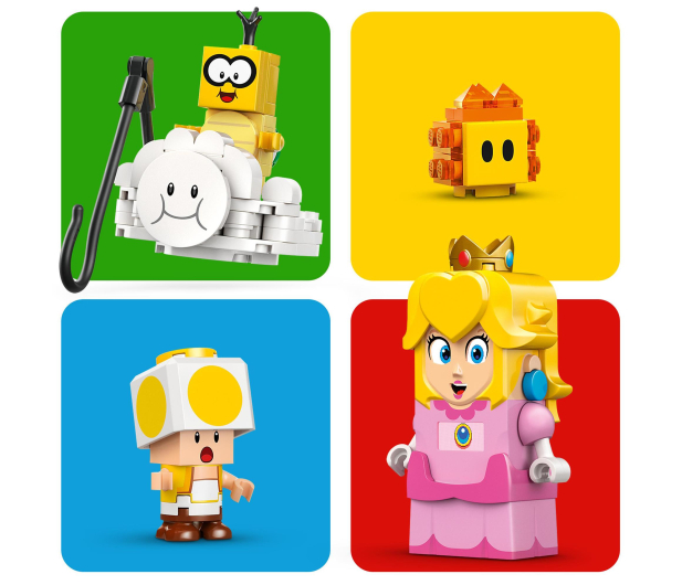 LEGO Super Mario 71441 interaktywna figurka księżniczka Peach - 1266160 - zdjęcie 6